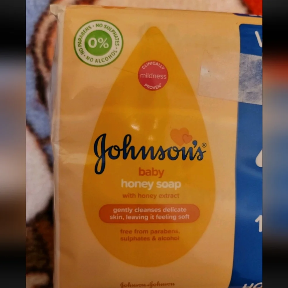 Johnson's Baby Honey Soap Bars Value Pack
